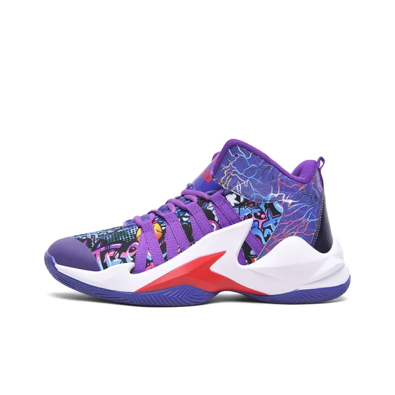 MUSHILANDI Cushioning, Breathable, And Resilient Design Mid Top Basketball Shoes Unisex-7