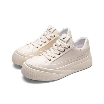 NAUTICA Skateboard Shoes Men Low Top Beige