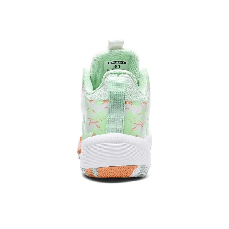 MUSHILANDI Cushioning, Breathable, Lightweight, Rebound Low Top Basketball Shoes Men's Ginkgo Green-4