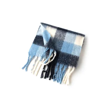 PISHUSHU Polyester Knit Scarves Unisex