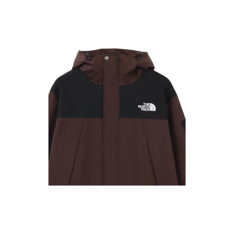 THE NORTH FACE Mountain Jacket Unisex Brown Red-2