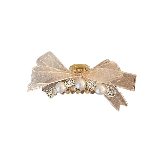 Water Jade Acrylic Hair Clips Women's-6