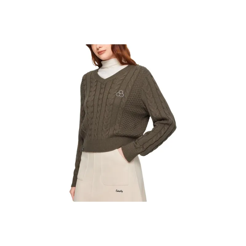 Skechers SmileyWorld Sweater Women's Mushroom Brown-2