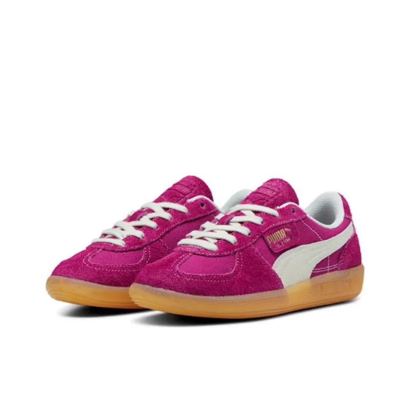 PUMA Palermo Slip Resistant And Breathable Low Top Skateboard Shoes Women's Fuchsia-2