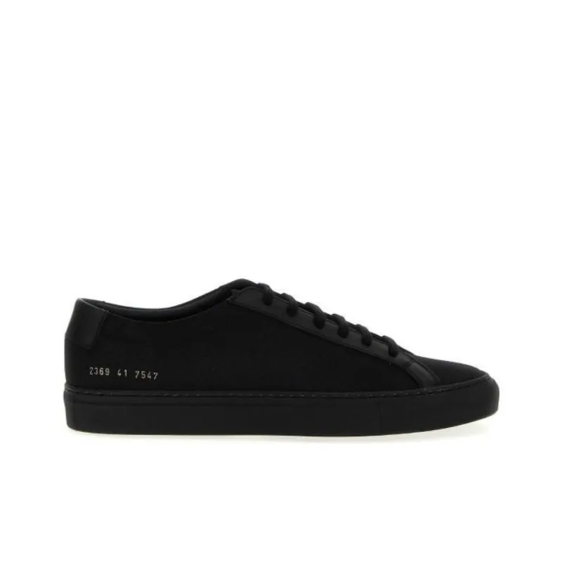 COMMON PROJECTS Low Top Stylish Skateboarding Shoes Men's Black-1