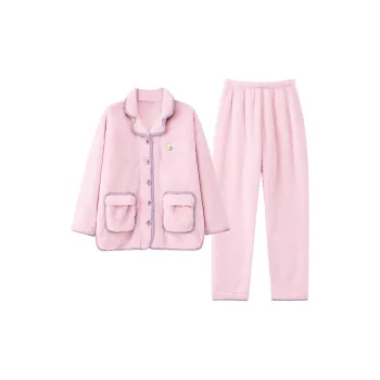 Qiao Ni Tong Pajama Set Women's Pink