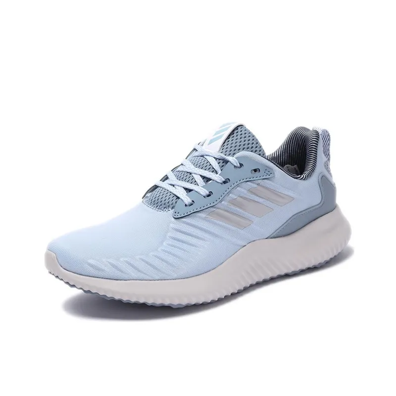 Adidas Bounce Wear Resistant Slip Resistant Low Top Running Shoes Women's Blue-2
