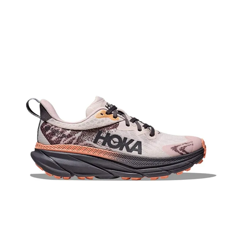 HOKA ONE ONE Challenger ATR 7 Wear-Resistant Slip-Resistant Low-Top Trekking Shoes Women's Pink-1
