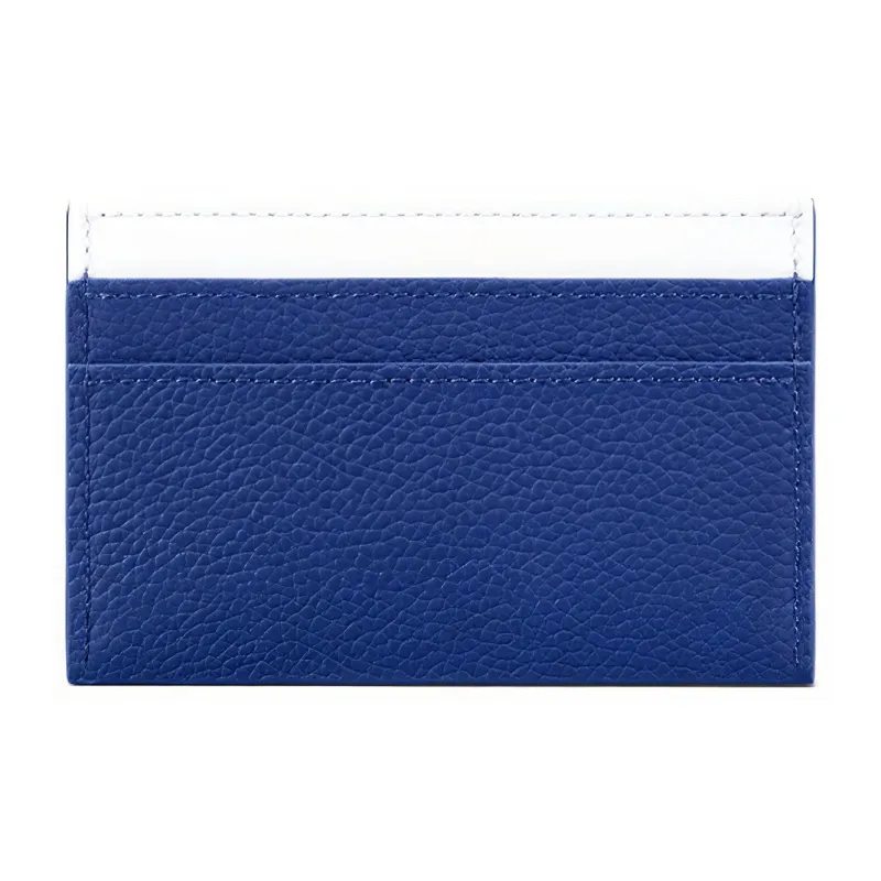 LOUIS VUITTON Porte Carte Double Card Holder Monogram Blue-2