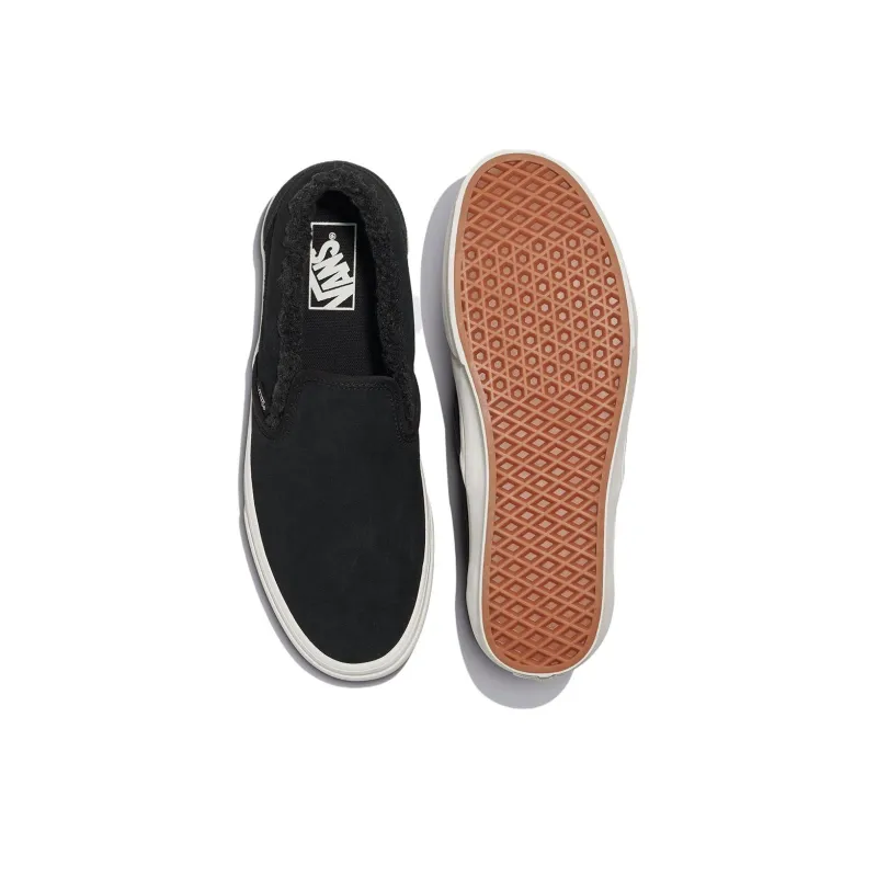 Vans Coverage Slip Resistant And Abrasion Resistant Low Top Skateboard Shoes Unisex Black-3