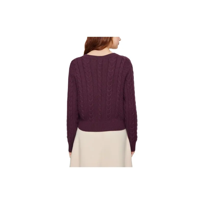 Skechers SmileyWorld Sweater Women's Purple Brown-2