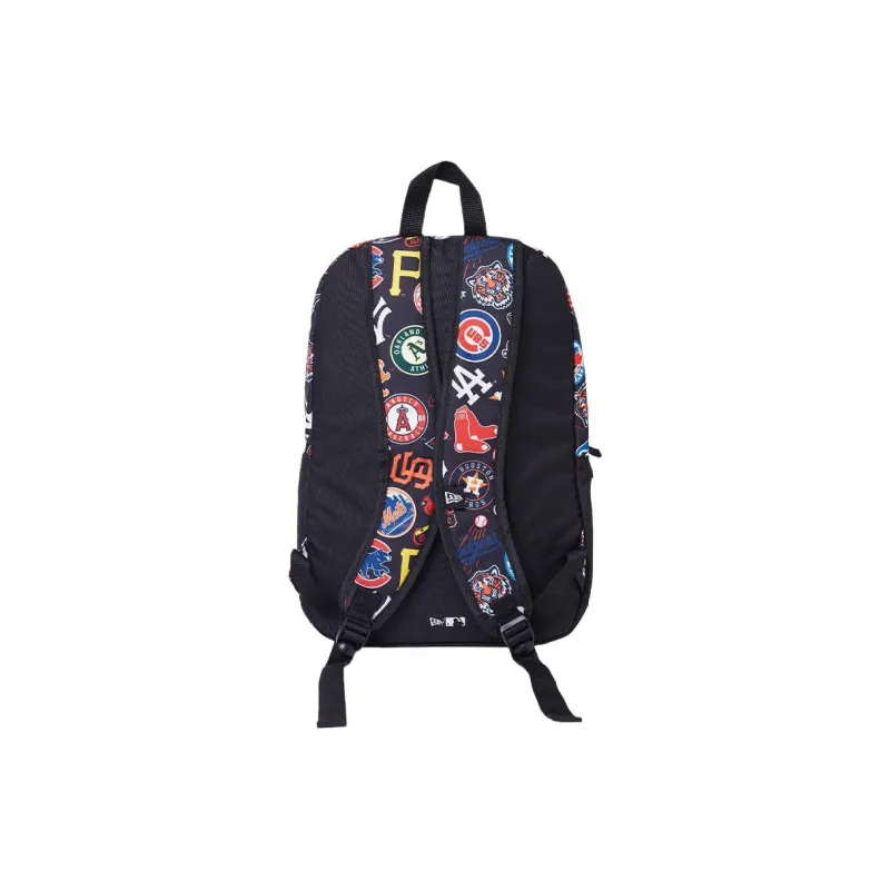 New Era Fabric Backpack Medium Size Unisex Red-2