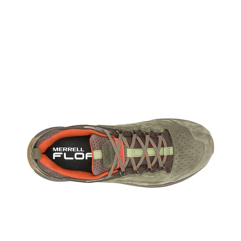 MERRELL Moab Speed 2 Leather Waterproof Olive-2
