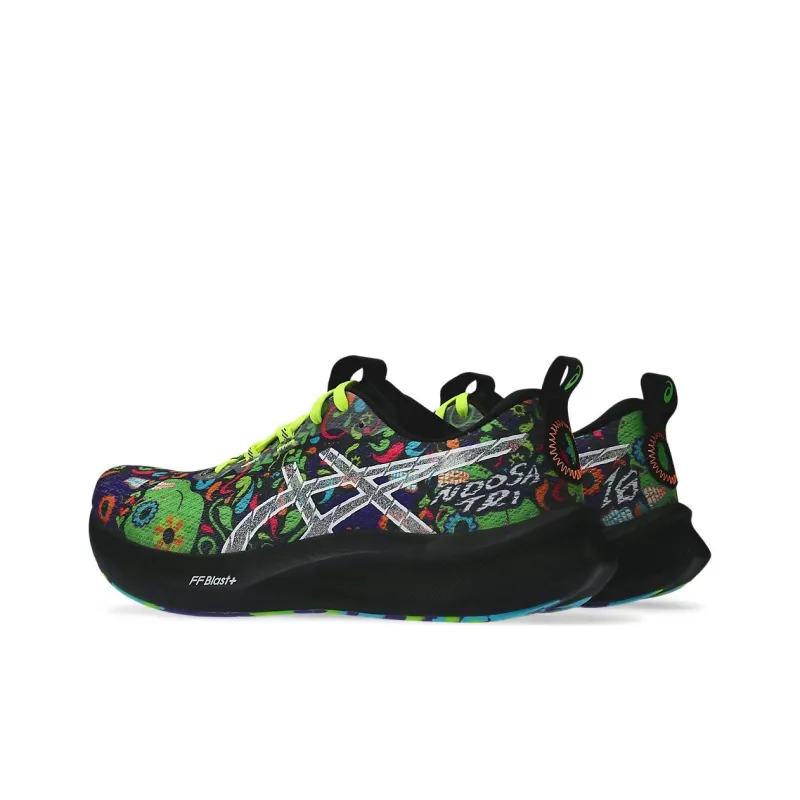 Asics NOOSA TRI 16 Cushioned Slip-Resistant Low-Top Running Shoes Men's Black-2