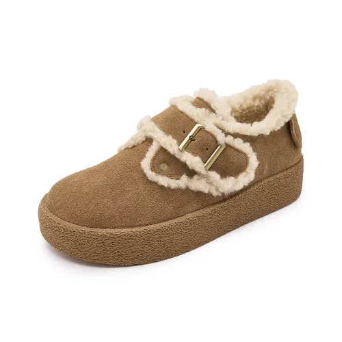Shoe Cabinet Floral Language Casual Single Shoes Women's