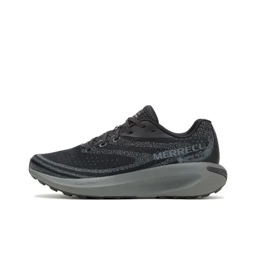 MERRELL Morphlite Anti Slip Wear Resistant Low Top Running Shoes Men's Black Gray
