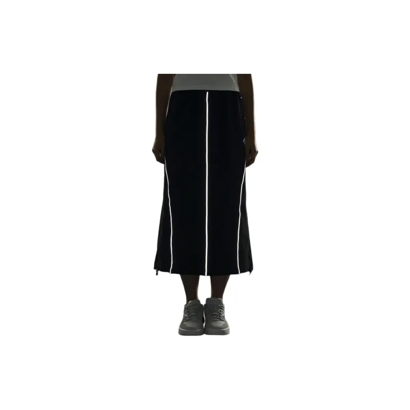 Adidas Casual Long Skirts Women's Black-2