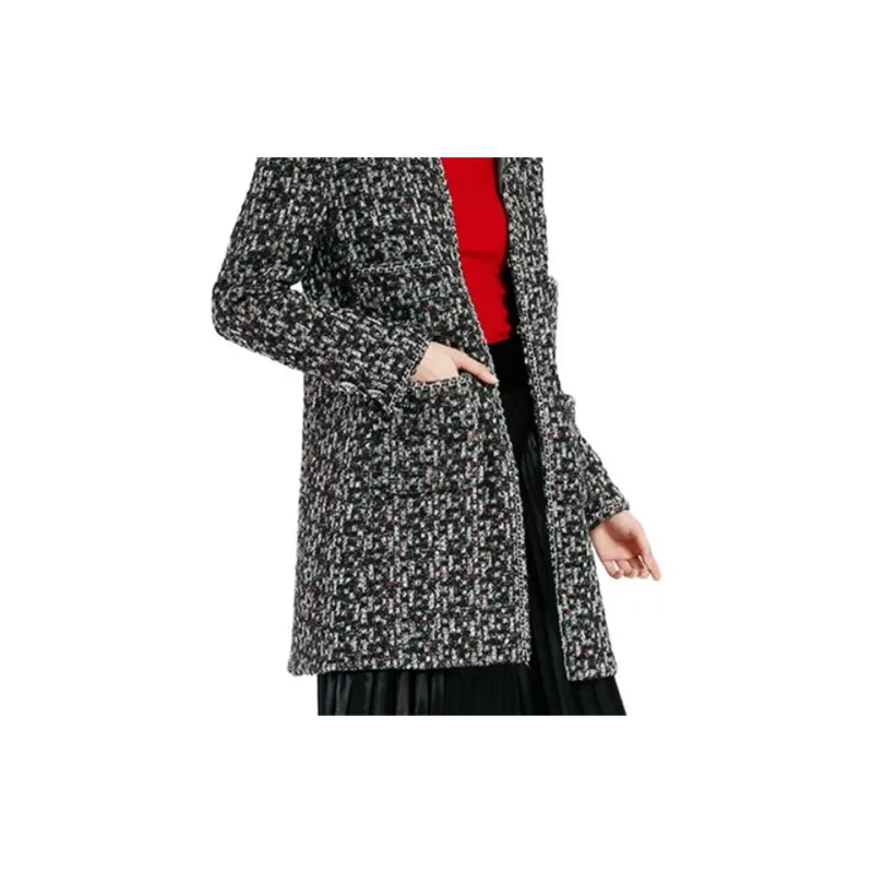 BESIONIA FW22 Coats Women's Gray-4