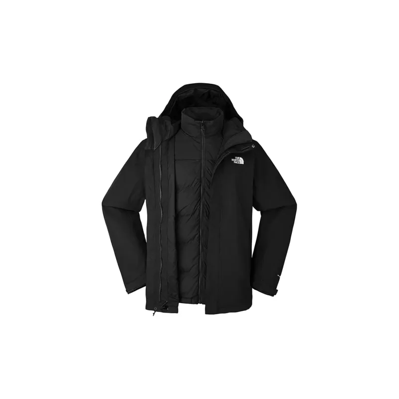 THE NORTH FACE Waterproof And Windproof To Keep Warm Windbreaker Jacket Men's Black Shopping Bag Included-1