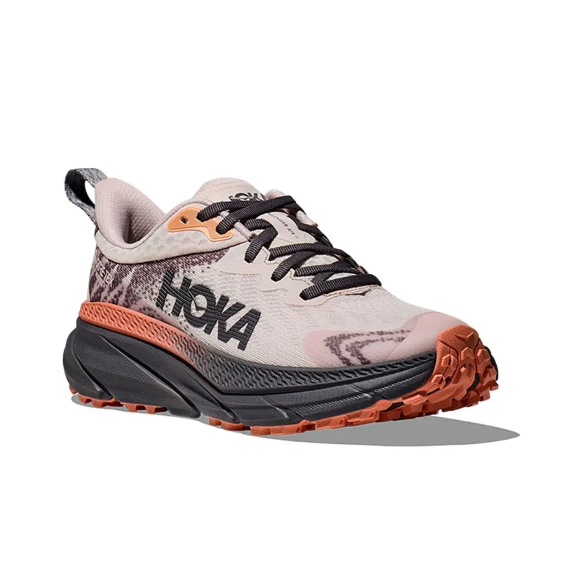HOKA ONE ONE Challenger ATR 7 Wear-Resistant Slip-Resistant Low-Top Trekking Shoes Women's Pink-3