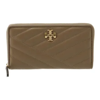 TORY BURCH Kira Nappa Leather Wallet Women's Brown