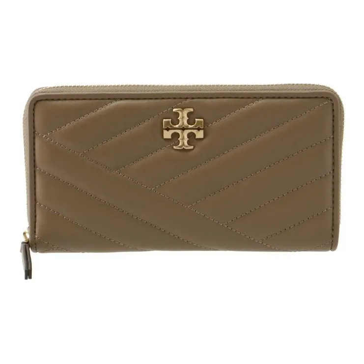 TORY BURCH Kira Nappa Leather Wallet Women's Brown-0