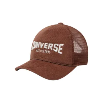 Converse Cotton Polyester Baseball Caps Unisex Brown
