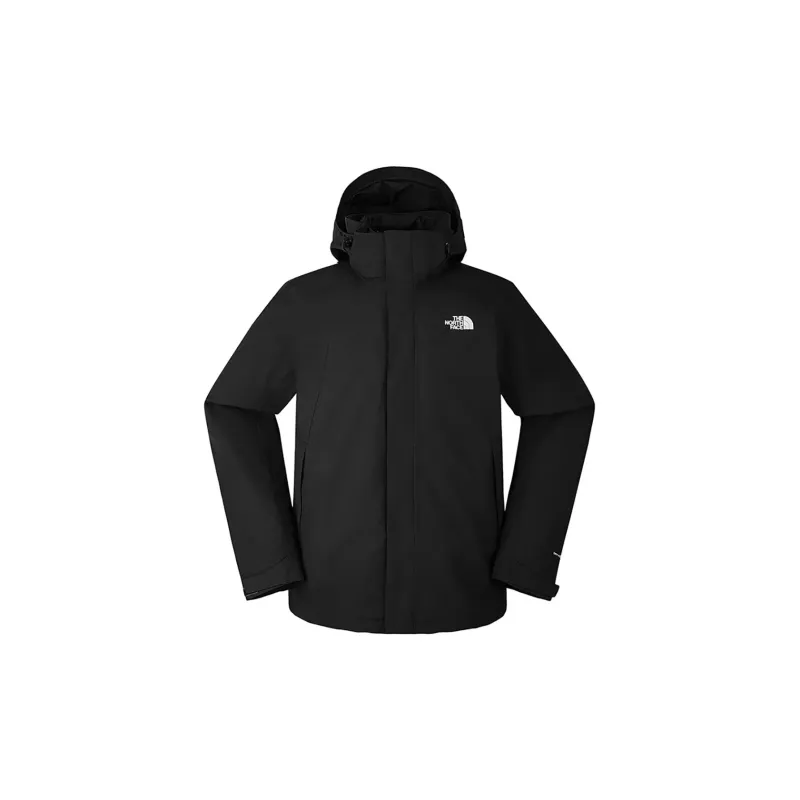 THE NORTH FACE Waterproof And Windproof To Keep Warm Windbreaker Jacket Men's Black Shopping Bag Included-2