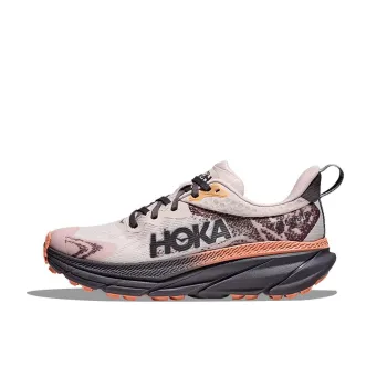 HOKA ONE ONE Challenger ATR 7 Wear Resistant Slip Resistant Low Top Trekking Shoes Women's Pink