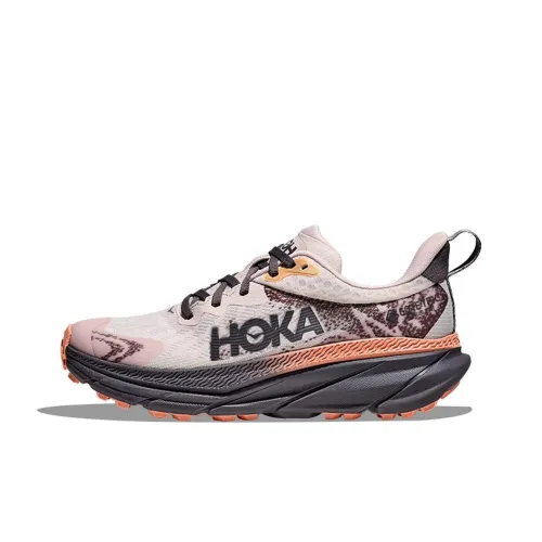 HOKA ONE ONE Challenger ATR 7 Wear-Resistant Slip-Resistant Low-Top Trekking Shoes Women's Pink
