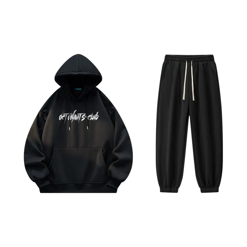 Small Columns Under The Sea Sweatshirt Set Unisex-7