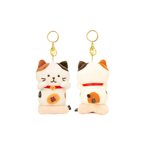 HAPINS 쓰리 플라워즈 고양이 인형 플러시 펜던트 10.6cm 추천 신장