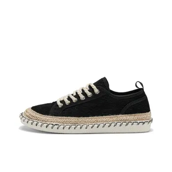 Bull charm Espadrilles Men Black/Beige