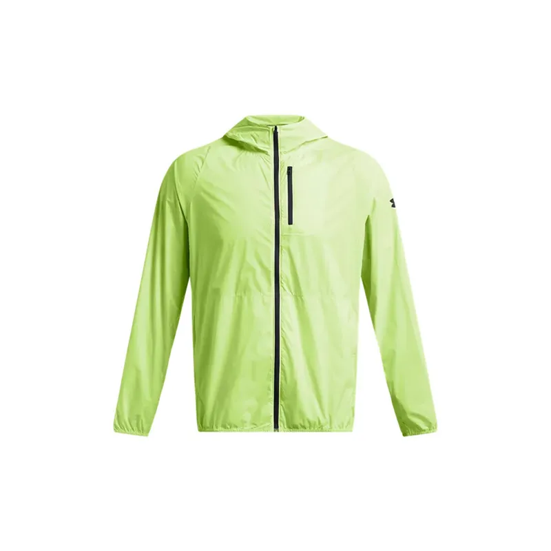 Under Armour Trench Coat Men's Green Comes With Necklace-1