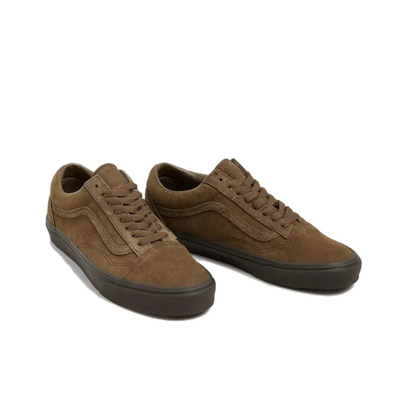 Old Skool Vans 'Suede Mix Teak Brown' Women's-2