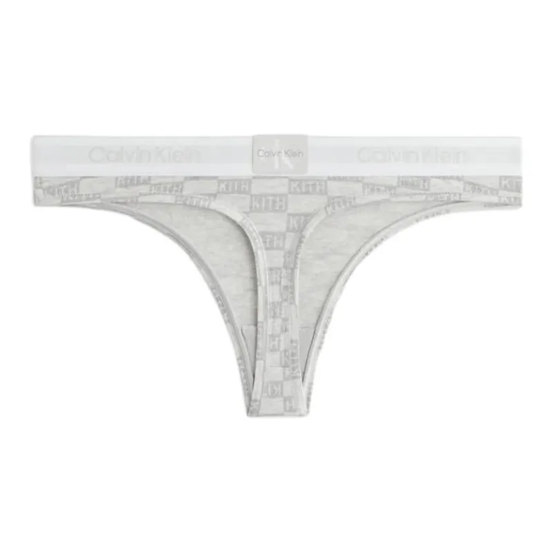 KITH x Calvin Klein Underpants Women's 1 Pack Light Stone Gray-0