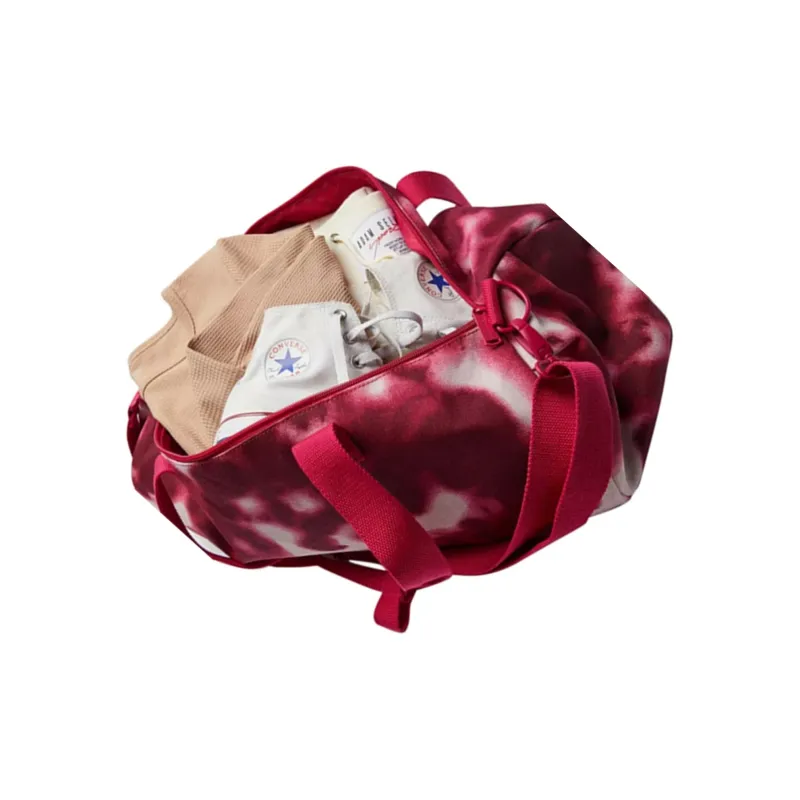 Champion Polyester Gym Bag Travel Bag Regular Unisex Tie-Dye Red-3