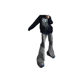 PAINT STAIN Jeans Unisex Black