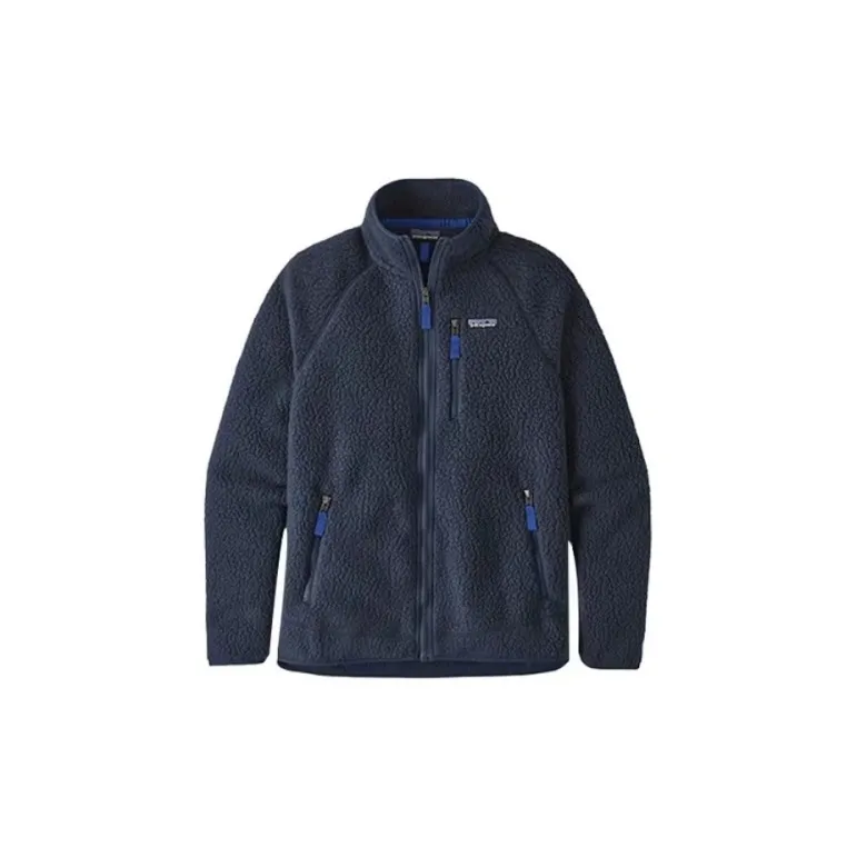 Patagonia Jacket Men's Blue Comes With Necklace-1