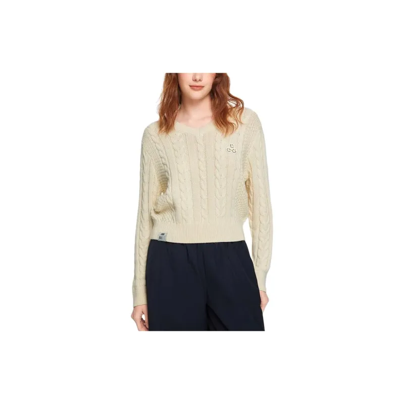 Skechers SmileyWorld Sweater Women's Pearl Ecru-1