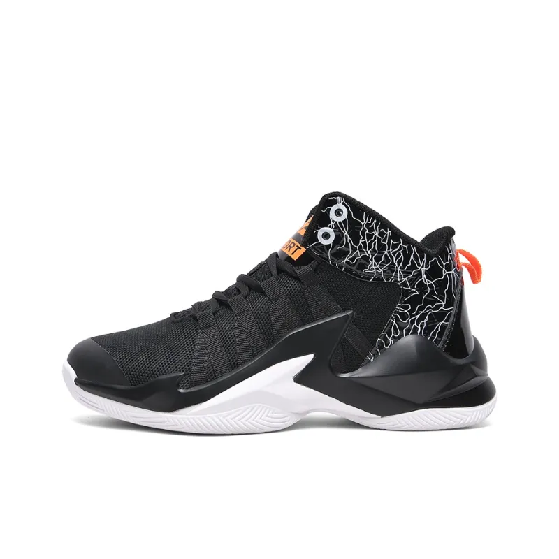 MUSHILANDI Cushioning, Breathable, And Resilient Design Mid Top Basketball Shoes Unisex-9
