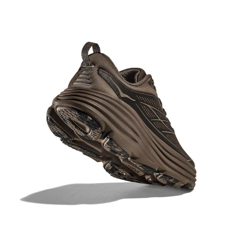 HOKA ONE ONE Bondi 8 Caged Stealth/Tech Umber-5