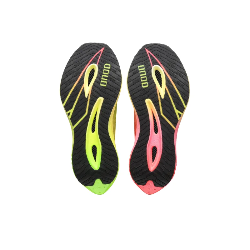 ONOD Sprint Long Distance Running Training Marathon Running Shoes Unisex Green Pink Mismatched-5