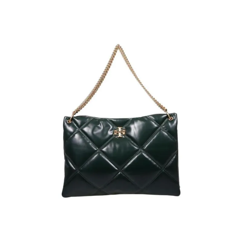 TORY BURCH Nappa Leather Handbag Shoulder Bag Women's Basil Green-0