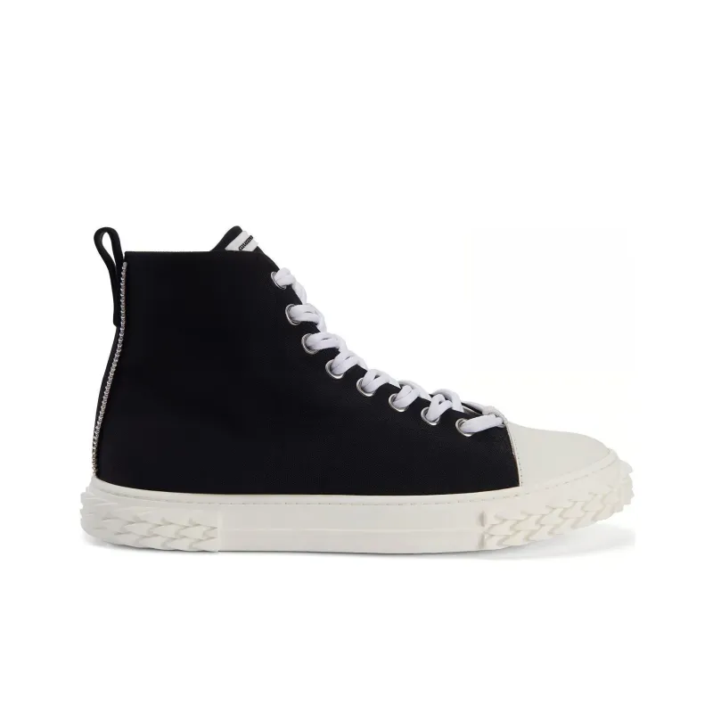 Giuseppe Zanotti/GZ Blabber High-Top Stylish Skateboarding Shoes Men's Black-1