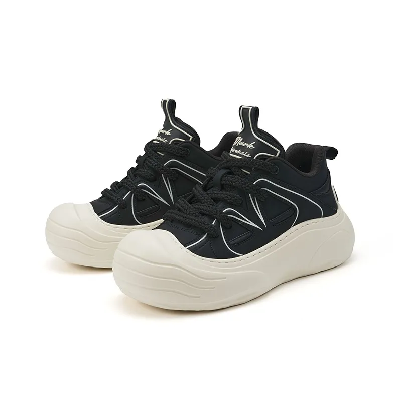 FAIRWHALE MaxFun Series Wear Resistant Lightweight Height Increasing Low Top Skateboard Shoes Unisex-28