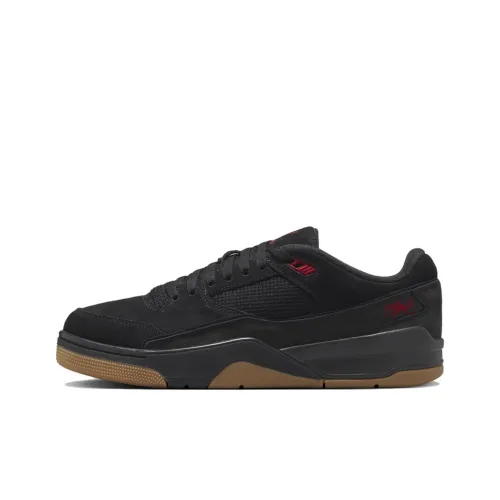 Jordan Anti Slip Wear Resistant Low Top Vintage Basketball Shoes Unisex Black