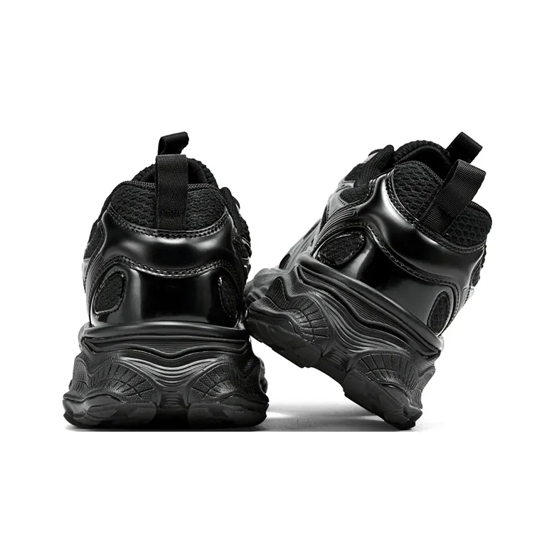 AOKANG Bullet Head Series Cushioned Wear Resistant Lightweight Height Increasing Low Top Chunky Sneakers Unisex-10