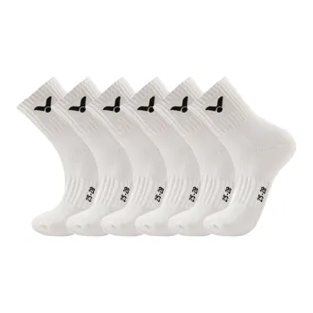 VICTOR Mid Calf Socks Unisex Combo Set