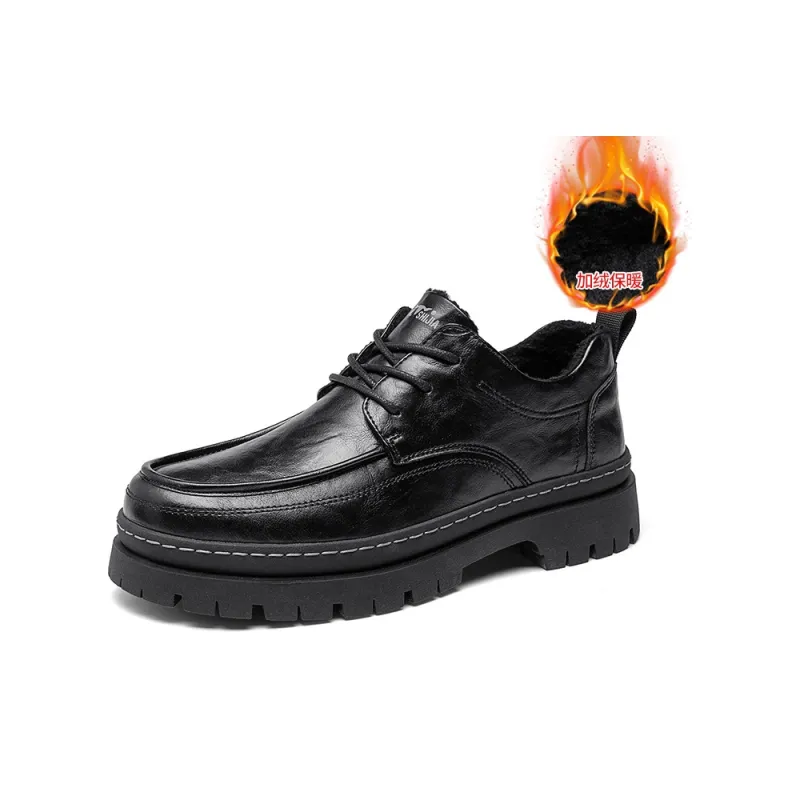 G.N.SHIJIA Casual Shoes Men's Black-7